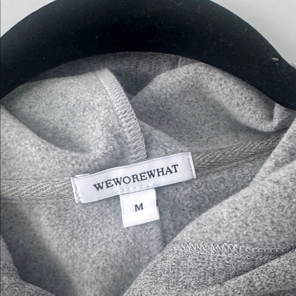 WeWoreWhat Revolve Women's Leisure Pantsuit Grey Size Medium Travel Vacation - Picture 4 of 10